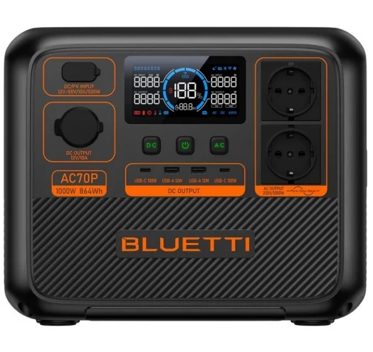 Зарядна станція BLUETTI AC70P