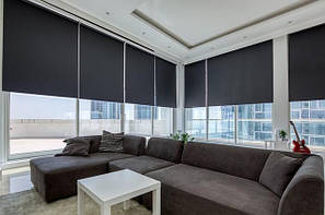 Рулонні штори Блекаут. 100% затемнення