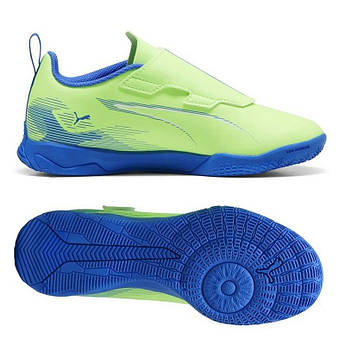 Дитячі футзалки Puma Ultra 5 Play IN 107912-03, Салатовий, Розмір (EU) — 28