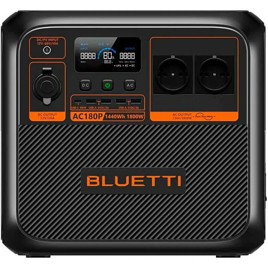 Зарядна станція BLUETTI AC180P (PB931255)