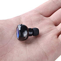 Інноваційні навушники-гарнітура для смартфонів AirBeats Bluetooth mini 4.0 Чорний, фото 6