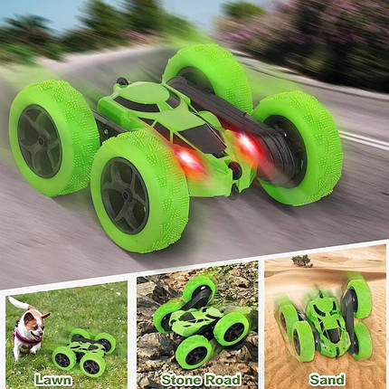 Машинка-перевертень на радіокеруванні stunt car exciter, фото 1