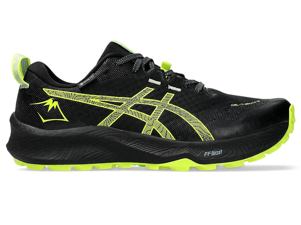 Кросівки для бігу чоловічі Asics GEL-Trabuco 12 GTX 1011B801-003 BLACK/SAFETY YELLOW