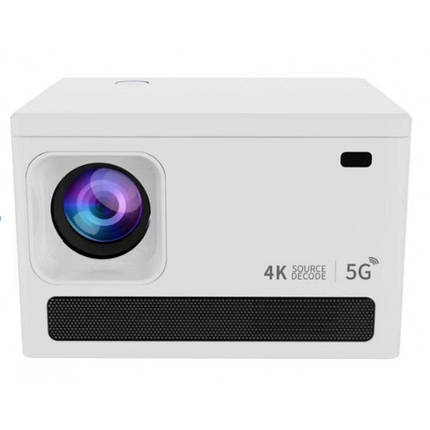 Розумний проєктор 4K, 4 ядра, X6 Android 10, Wi-Fi, 2K відео, Full HD 1080P,мініпроєктор для домашнього кінотеатру, фото 1
