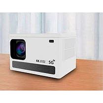 Розумний проєктор 4K, 4 ядра, X6 Android 10, Wi-Fi, 2K відео, Full HD 1080P,мініпроєктор для домашнього кінотеатру, фото 4