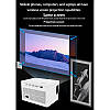 Розумний проєктор 4K, 4 ядра, X6 Android 10, Wi-Fi, 2K відео, Full HD 1080P,мініпроєктор для домашнього кінотеатру, фото 10