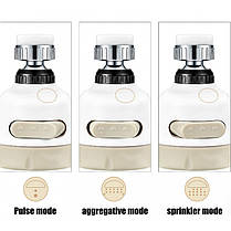 Економець Води Water Saver NEW 360 Градусів Аератор на Кран Гнучкий Шланг. насадка BR000123, фото 3