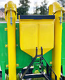 Дворядна картоплесаджалка Бомет (62 - 68 см) для мінітрактора (об'єм бункера 180л) з кроком посадки 29-32-35см, фото 9