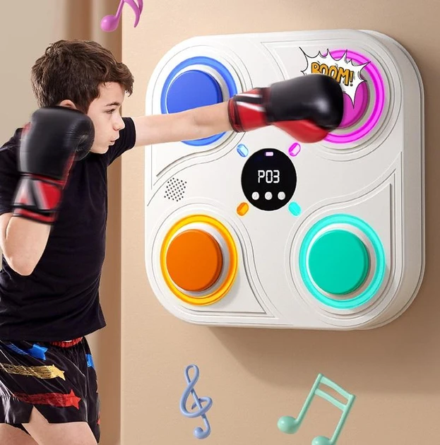 Музыкальный тренажер для бокса и кикбоксинга, музыкальный настенный ...