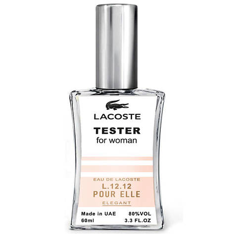 Lacoste Eau De Lacoste L.12.12 Pour Elle Elegant ТЕСТЕР NEW женский 60 мл, фото 2
