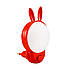 Нічник led BUNNY 2CCT червоний, фото 3