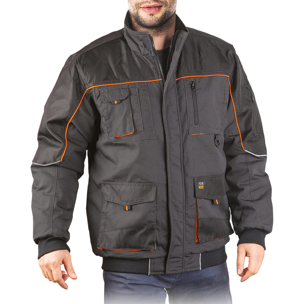 Куртка чоловіча зимова робоча, утеплена курточка захисна спецівка, спецодяг роба уніформа, польша reis