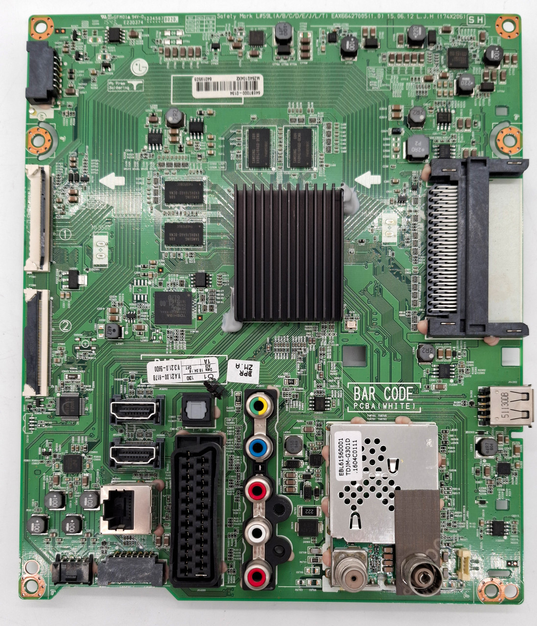 Материнська плата до телевізора LG 43UF6857, фото 1