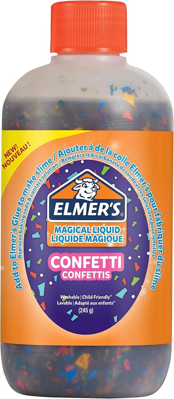 Активатор Elmer's Confetti Slime Activator Рідина для загустіння слаймів 245г Загущувач (01061)