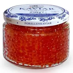 Ікра форелі червона Lemberg Lachsforellen-Kaviar 250г Німеччина