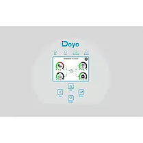 Гібридний інвертор Deye SUN-10K-SG02 LP1-EU-AM3 (10 кВт, 1 фаза, 2 MPPT), фото 5