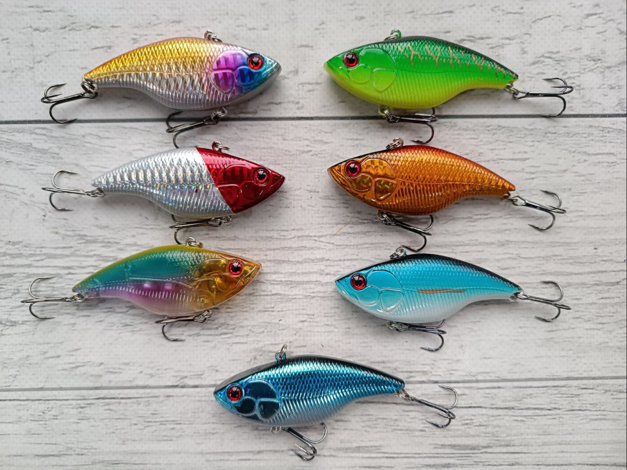 Набір Воблер Ратлін 70мм\19гр 7шт