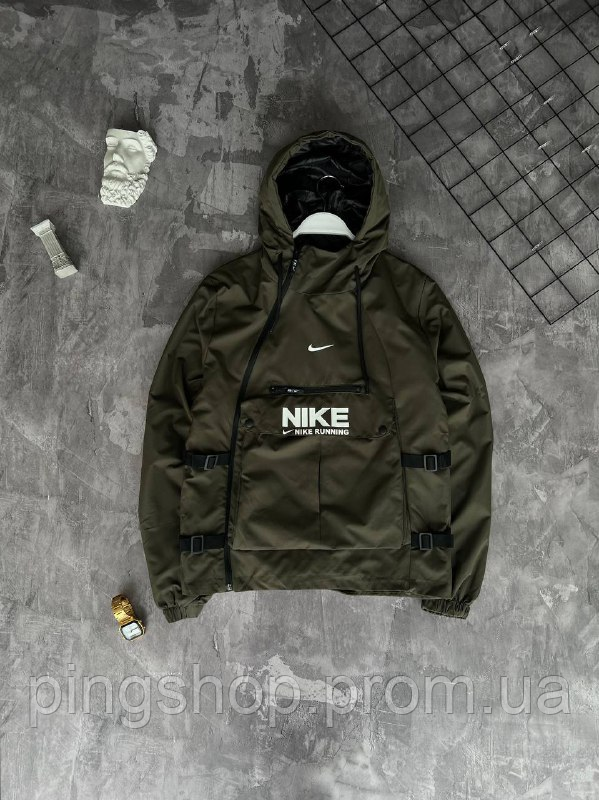 Ветровка анорак Nike Мужская ветровка анорак найк Анорак Nike Куртка ...