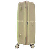 Валіза пластикова AIRTEX 245 середня 67 см шампань, фото 3