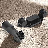 Ручний компактний пилосос Crownberg 2500 Вт пилосос 35 тисяч об/хв з низьким рівнем шуму та з турбощіткою, фото 8