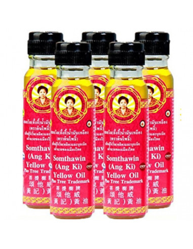 Тайська жовта олія Somthawin (Ang Ki) – олія
24 ml