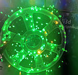 Гірлянда нитка на бабіні 500led 50м Провід чорний, фото 3