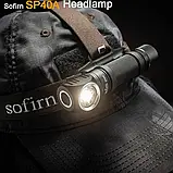 Налобний ліхтар Sofirn SP40A 5000К, фото 3
