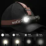 Налобний ліхтар Sofirn SP40A 5000К, фото 7