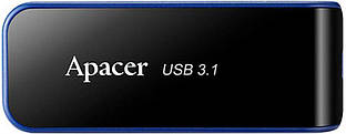 USB флешдрайв 32GB Apacer AH356 USB 3.1 Black (AP32GAH356B-1)