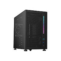 Корпус 1stPlayer Mi6-1F2-BK Black без БЖ