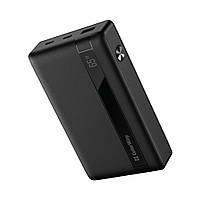 Універсальна батарея ColorWay 20000mAh Powerful (65W) Black (CW-PB200LPA3BK-PDD)