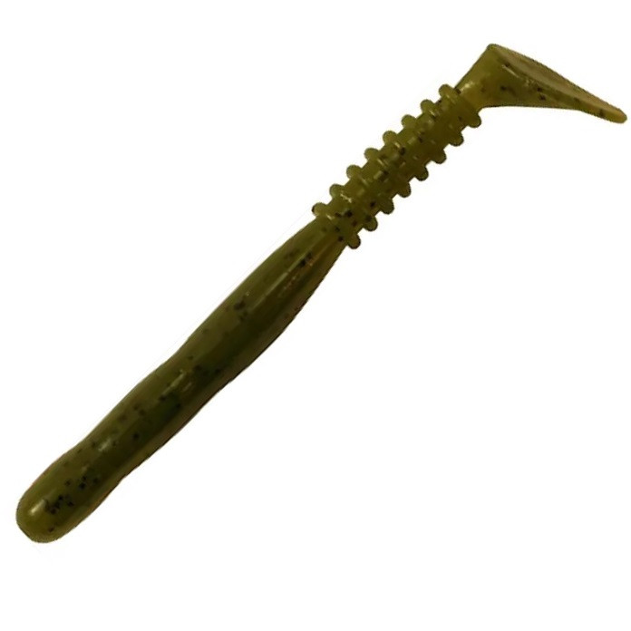 Силіконова принада Reins Rockvibe Shad 3" 001 (Watermelon seed) 15 шт