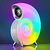 Портативна bluetooth-колонка зі світлодіодною підсвіткою Light Sound Machine N70 смарт лампа-нічник rgb, фото 4