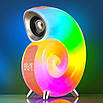 Портативна bluetooth-колонка зі світлодіодною підсвіткою Light Sound Machine N70 смарт лампа-нічник rgb, фото 9