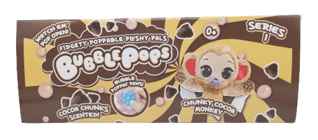 Bubble Pops М’яка іграшка "Шоколадна мавпа", 2312004/6