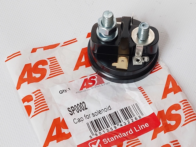 Ремкомплект втягуючого реле Bosch 12 В з кришкою, AS