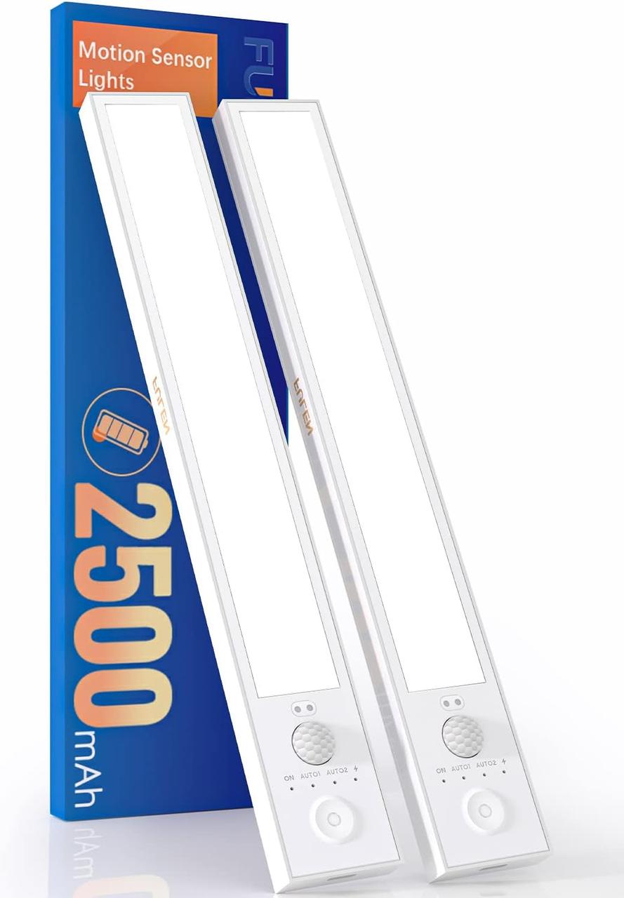 Світлодіодне освітлення шафи FULEN з датчиком руху для використання в приміщенні, світлодіодна стрічка із зарядкою від USB-порту,, фото 1