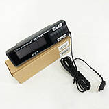 Красивий настільний годинник, Настільний годинник led на батарейках класний QA-28, фото 6