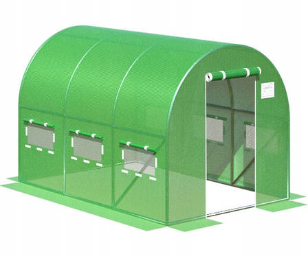 Парник, теплиця 10 м² (4х2,5х2м) Польща, фото 1