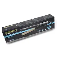 Плойка випрямляч для волосся з регулюванням температури Geemy GM-416 Чорний Праска з керамічним покриттям, фото 9