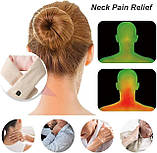 Розумний графеновий шарф PopWarm, грілка для шиї, розумний електричний шарф з 3 рівнями підігріву, шарф для шиї Painel, шарф, фото 4