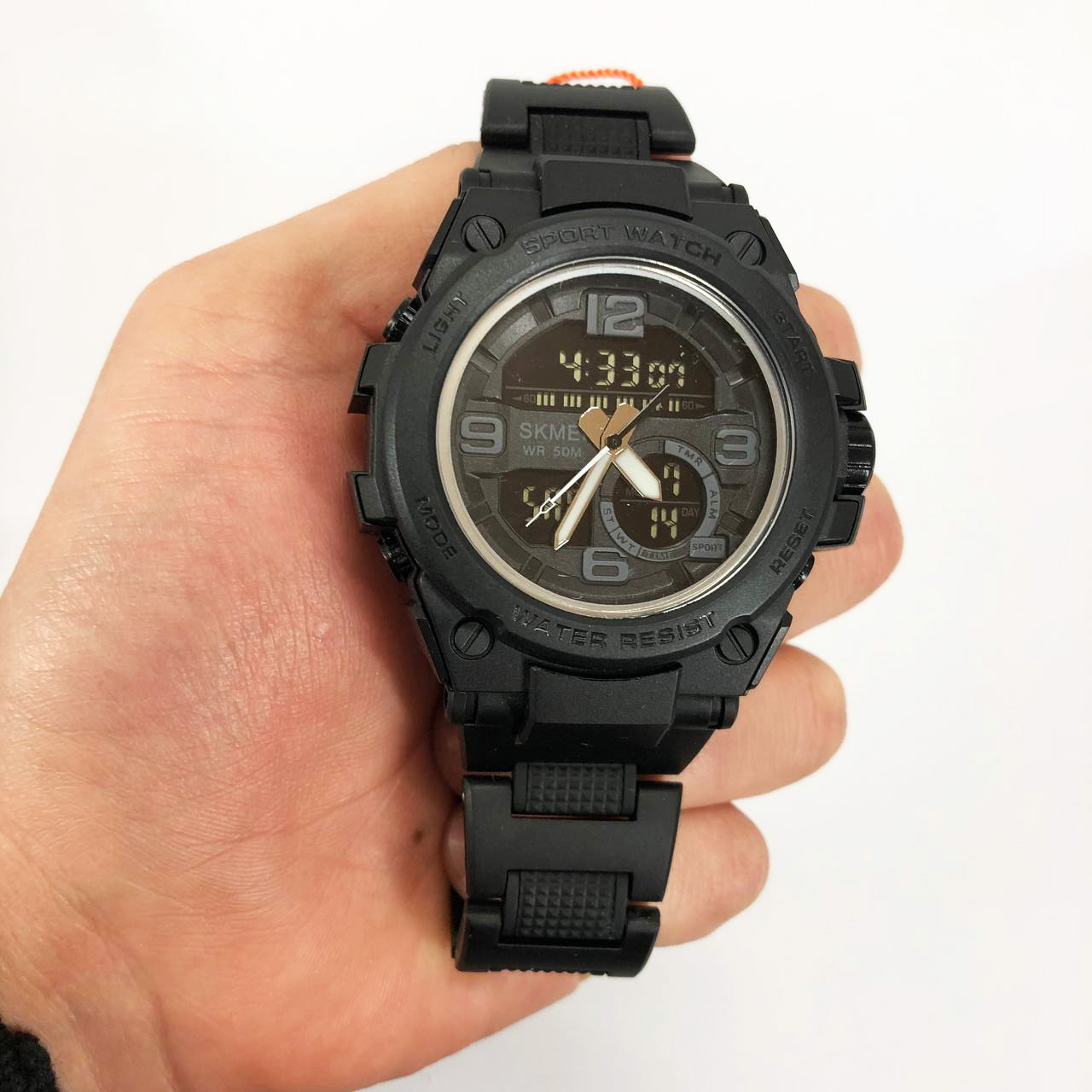 Водонепроникні наручні годинники для чоловіків SKMEI, Водонепроникні годинники з гарантією BU-34, фото 1