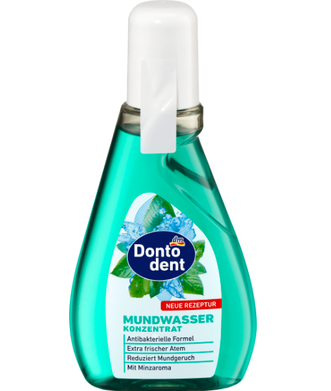 Концентрат для полоскання ротової порожнини Dontodent Антибактеріальний 125 мл, фото 1