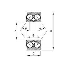 Підшипник KOYO DAC3568W-6CS81