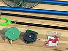 Поплавцевий рибальський набір. Набір для рибалки. Вудочки поплавцеві в складанні в довжині 4 м, фото 4