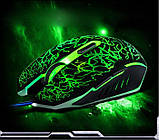 Ігрова миша оптична Malloom з LED підсвічуванням, фото 5