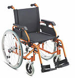 Крісло колісне алюмінієве з ручним приводом AU869LJP, фото 6