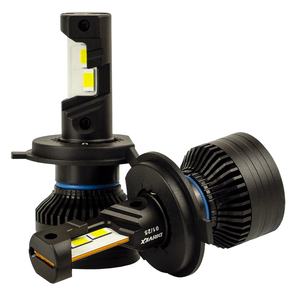 LED лампи автомобільні DriveX FE-03 H4 57W CAN 9-16V 6K