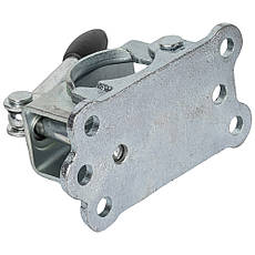 Затискний хомут опорного колеса Bakker чавунна основа діаметр 48мм 301532-2, фото 3