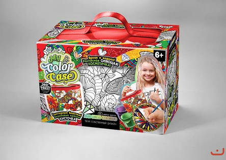 Набір Косметичка-розмальовка COC-01 Danko toys MIX, фото 1